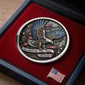 America 250th Anniversary Printed Metal Coin - Personalized Gifts For Patriots 04toqn260226